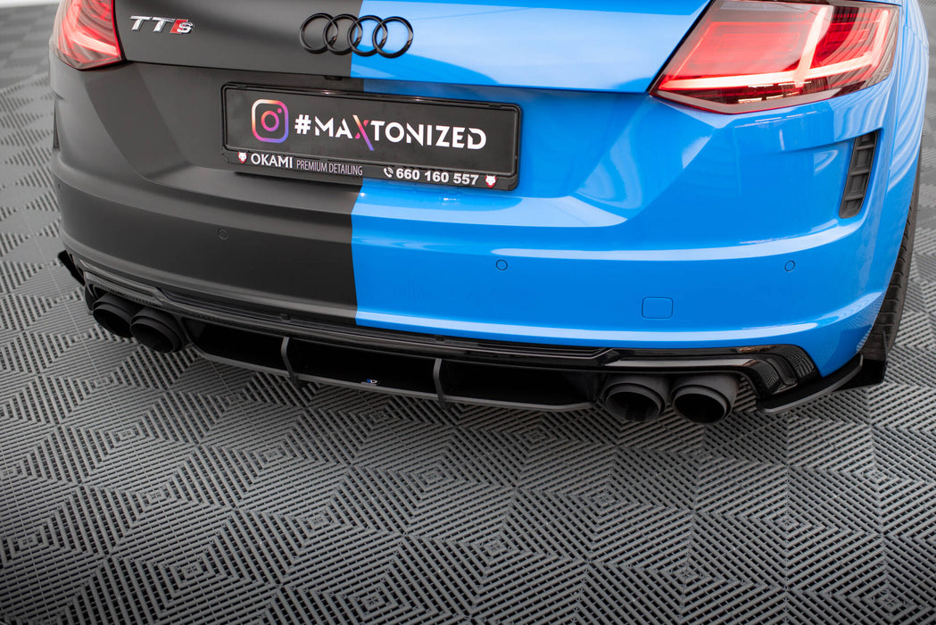 Maxton Design Street Pro Rear Diffuser Audi TT S 8S Facelift