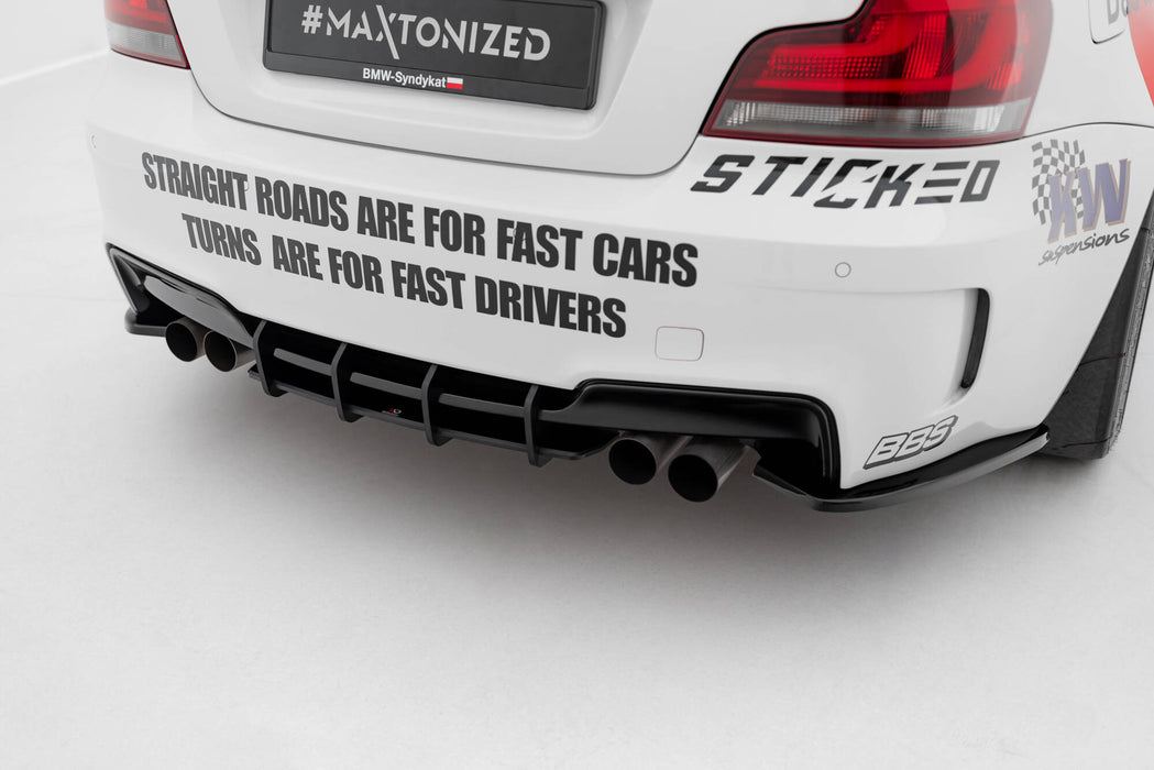 Maxton Design Street Pro Rear Diffuser BMW 1 M Coupe E82