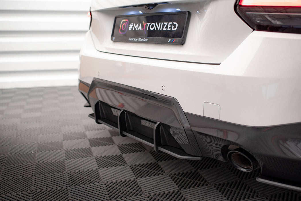 Maxton Design Street Pro Rear Diffuser BMW 2 Coupe M-Pack G42
