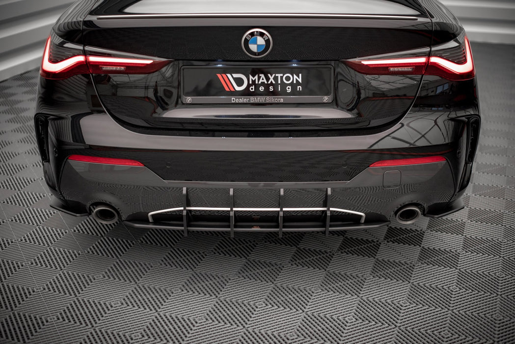 Maxton Design Street Pro Rear Diffuser BMW 4 M-Pack G22 / G23 / G22 Facelift / G23 Facelift
