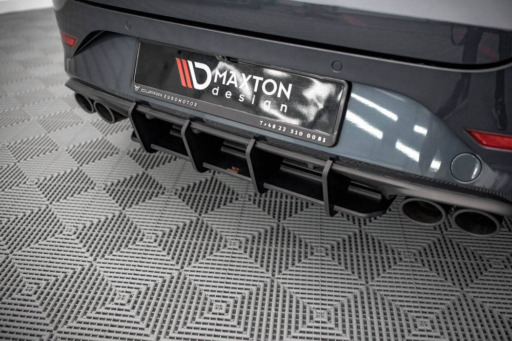 Maxton Design Street Pro Rear Diffuser Cupra Leon ST Mk1