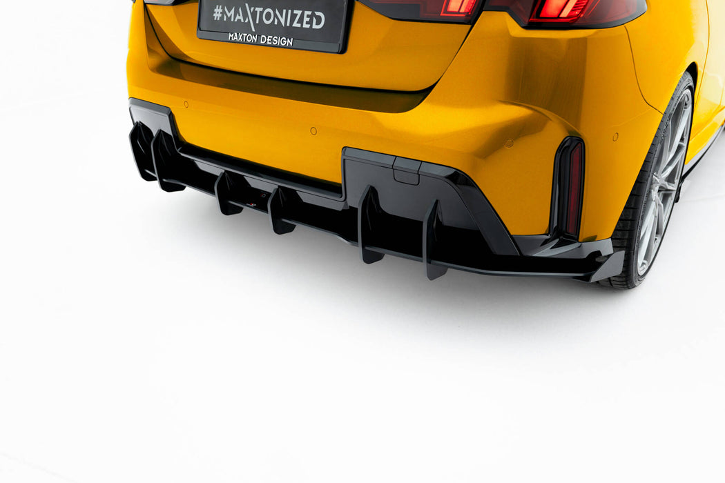 Maxton Design Street Pro Rear Diffuser + Flaps BMW 1 M-Pack F70