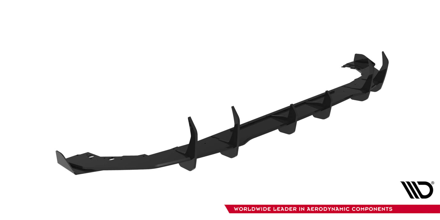 Maxton Design Street Pro Rear Diffuser + Flaps BMW 1 M-Pack F70