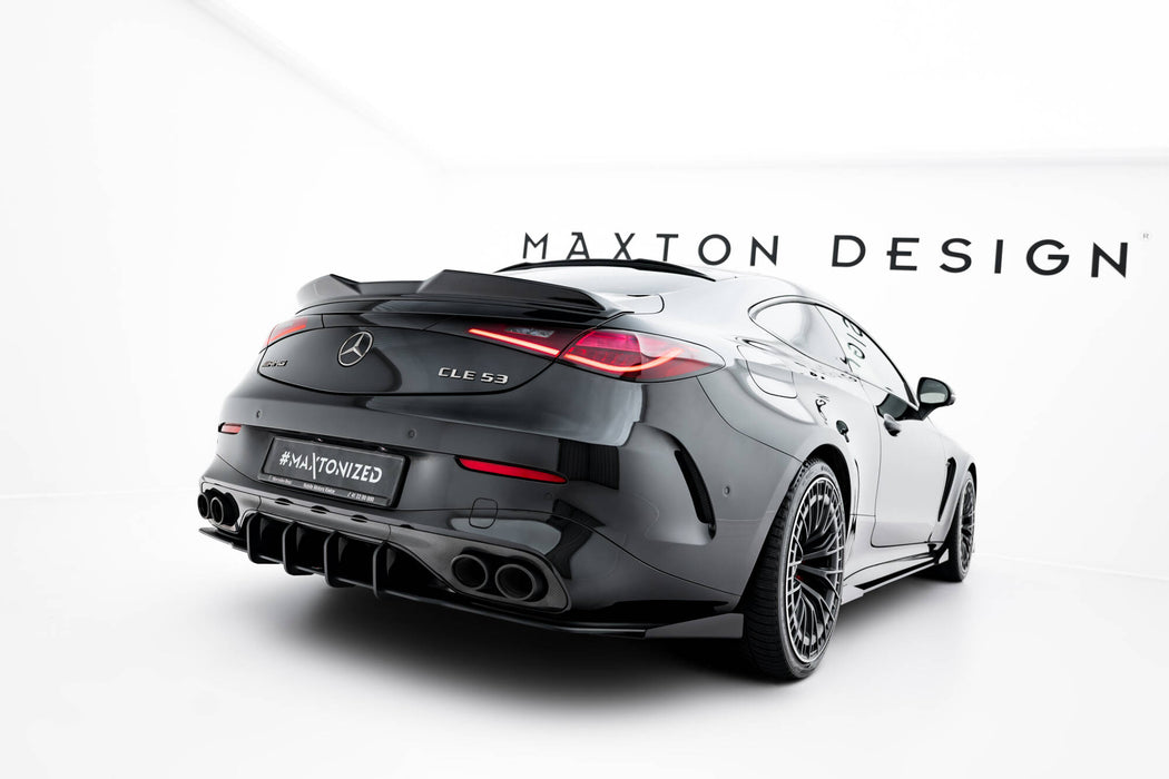 Maxton Design Street Pro Rear Diffuser + Flaps Mercedes-AMG CLE 53 C236