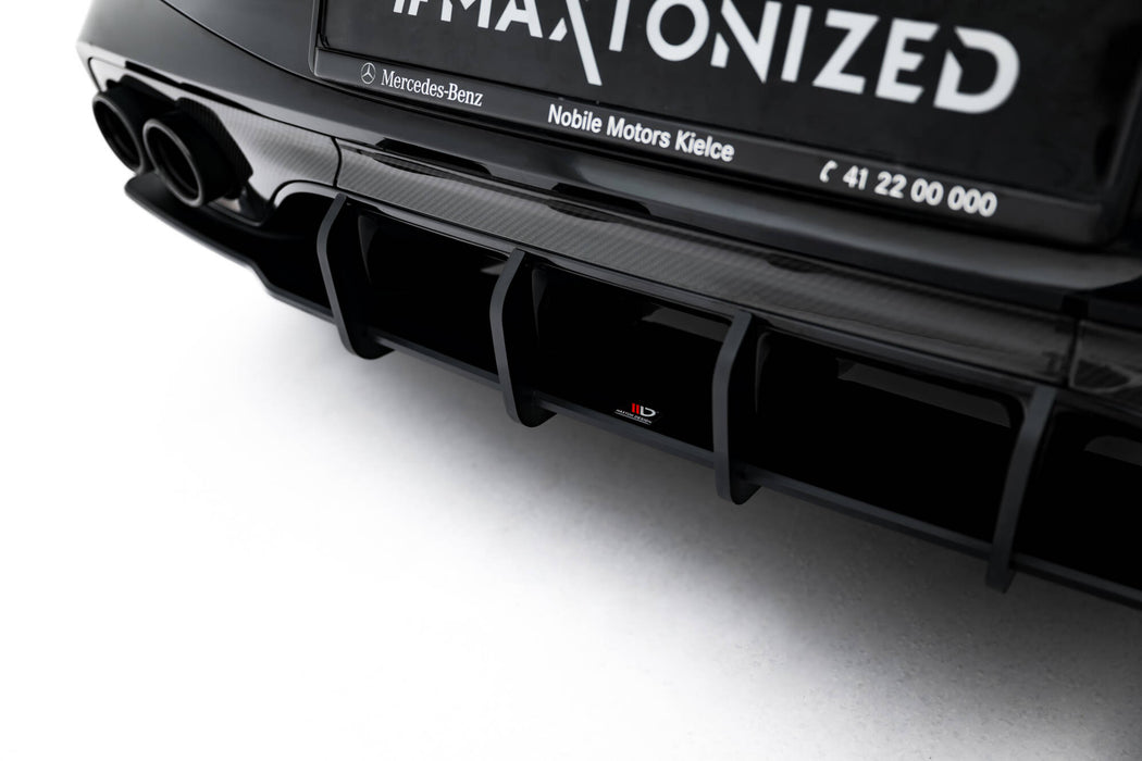 Maxton Design Street Pro Rear Diffuser + Flaps Mercedes-AMG CLE 53 C236