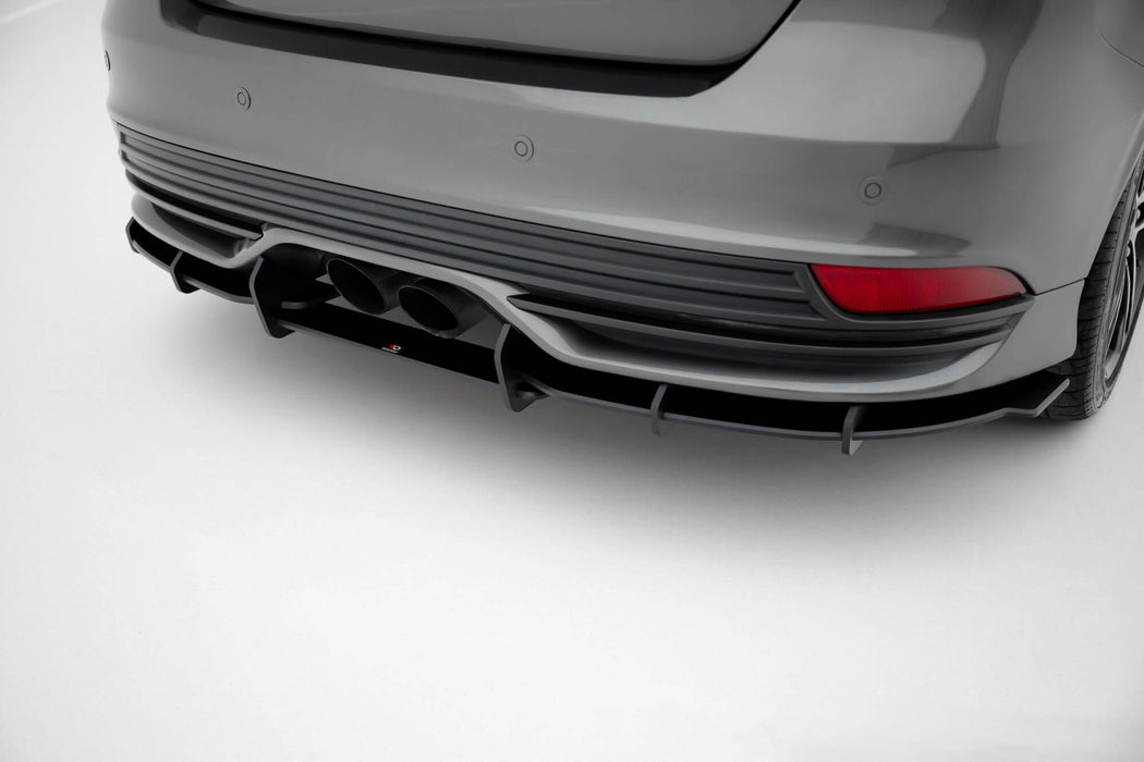 Maxton Design Street Pro Rear Diffuser Ford Focus ST Mk3 Facelift