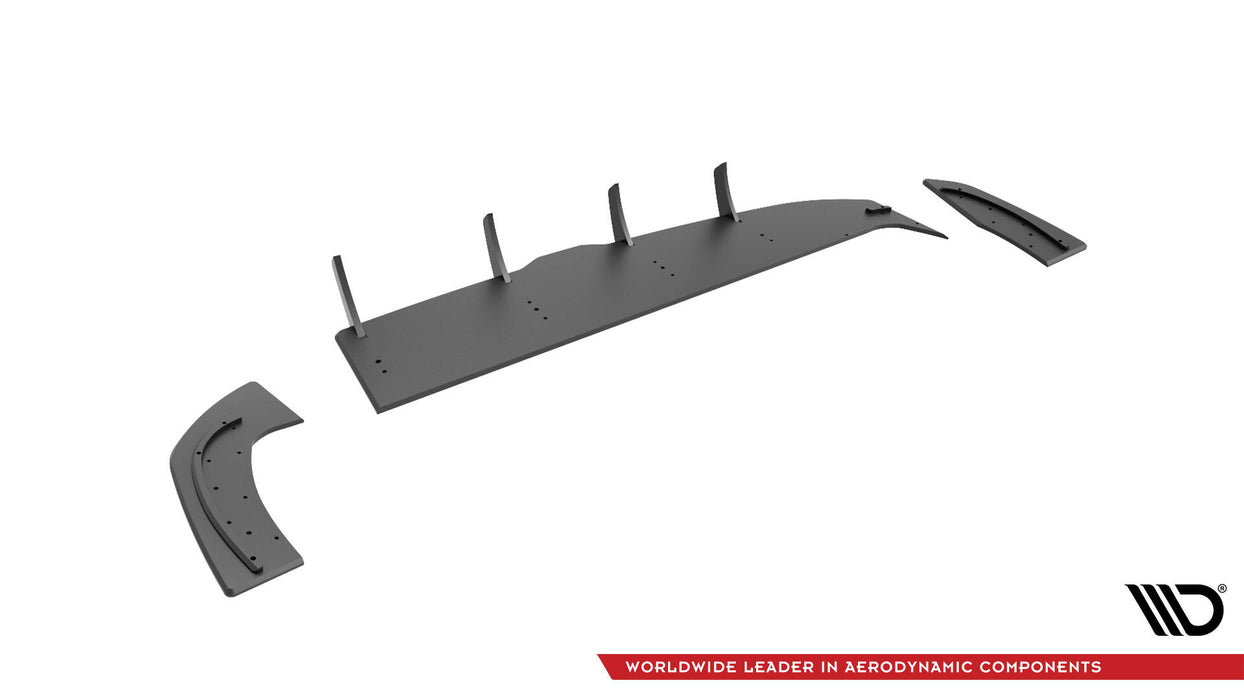 Maxton Design Street Pro Rear Diffuser Hyundai I30 Fastback N-Line Mk3 Facelift