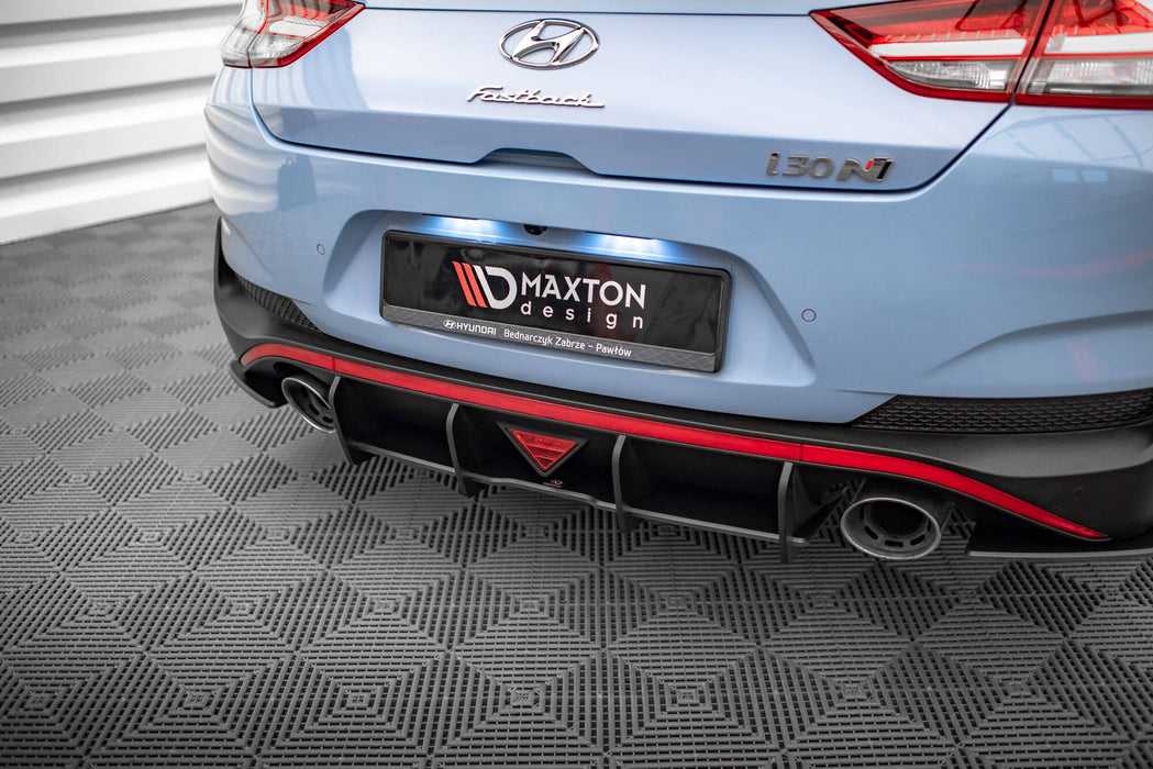 Maxton Design Street Pro Rear Diffuser Hyundai I30 N Fastback Mk3 Facelift