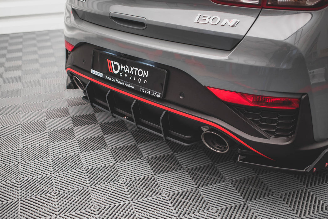 Maxton Design Street Pro Rear Diffuser Hyundai I30 N Hatchback Mk3 Facelift