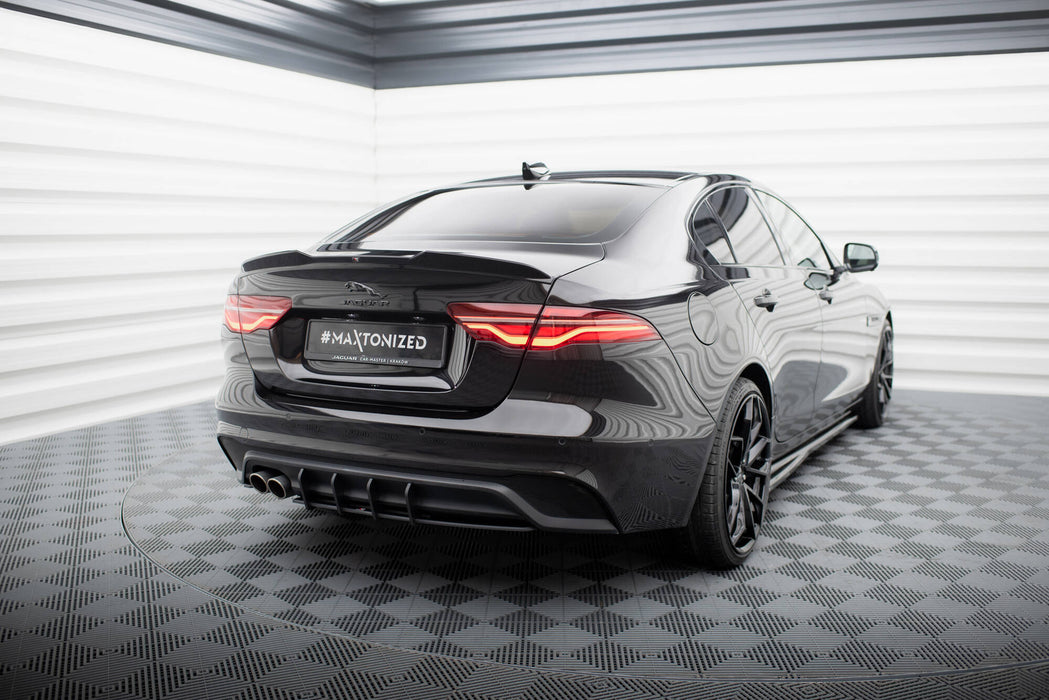 Maxton Design Street Pro Rear Diffuser Jaguar XE X760 Facelift