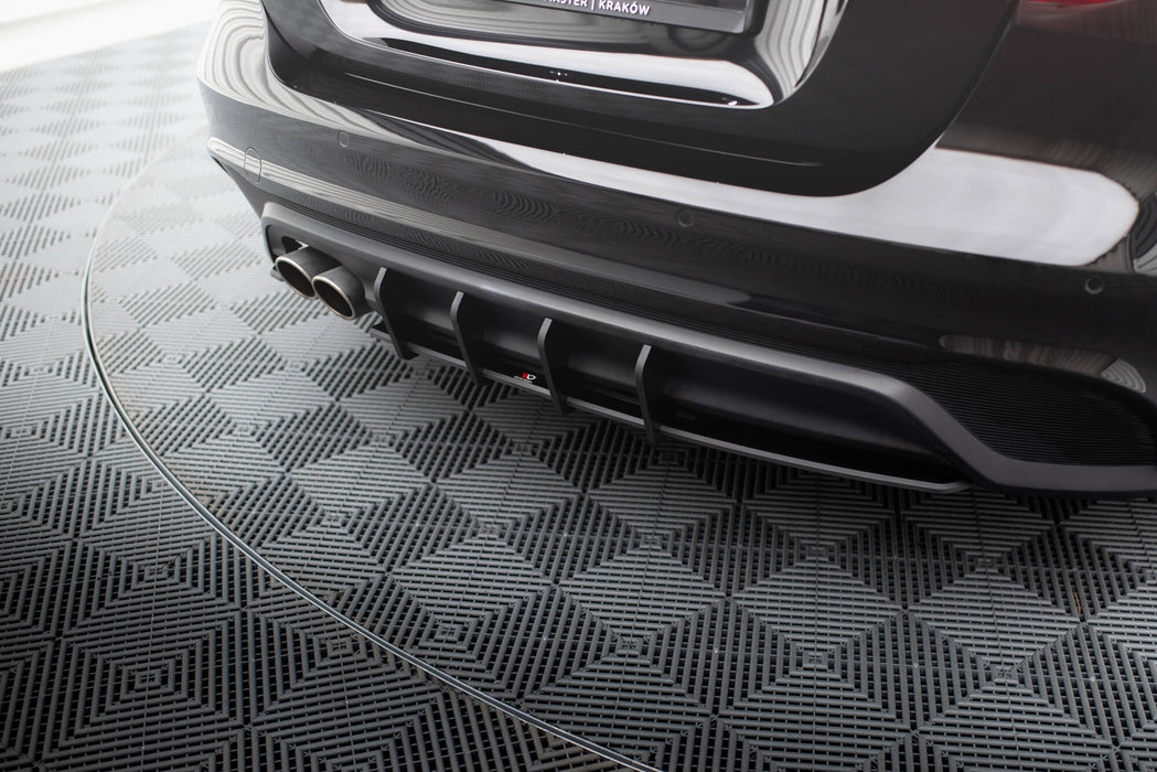 Maxton Design Street Pro Rear Diffuser Jaguar XE X760 Facelift