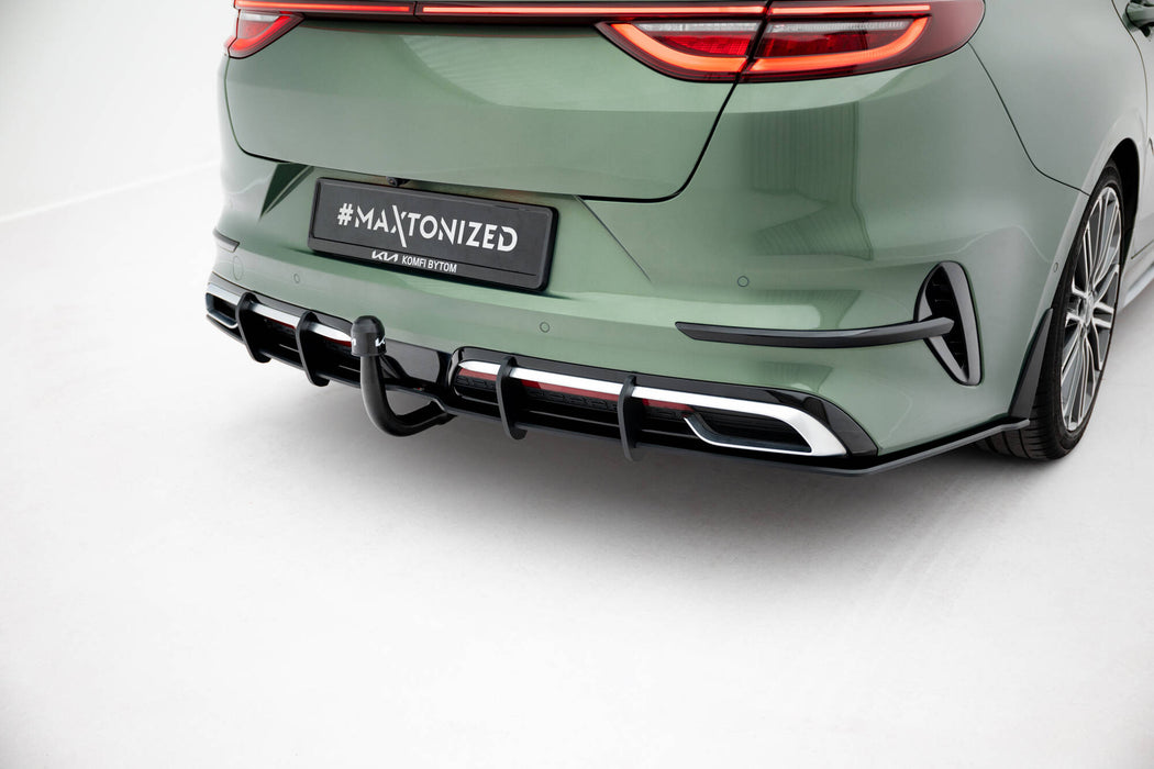 Maxton Design Street Pro Rear Diffuser Kia Proceed GT-Line Mk1 Facelift