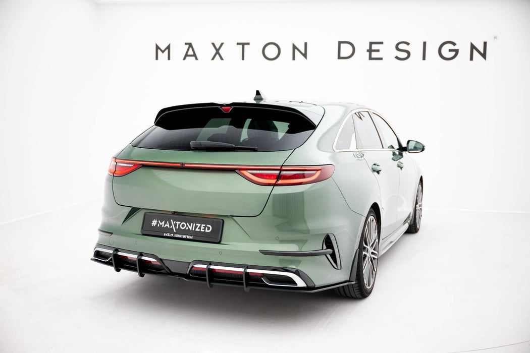 Maxton Design Street Pro Rear Diffuser Kia Proceed GT-Line Mk1 Facelift