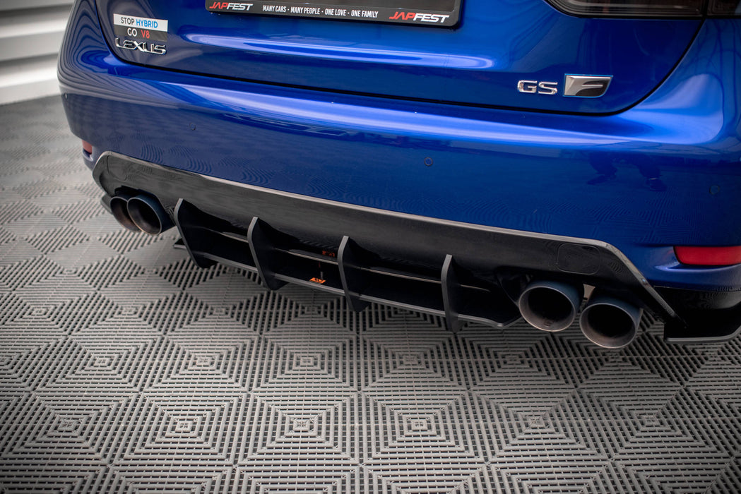 Maxton Design Street Pro Rear Diffuser Lexus GS F Mk4 Facelift