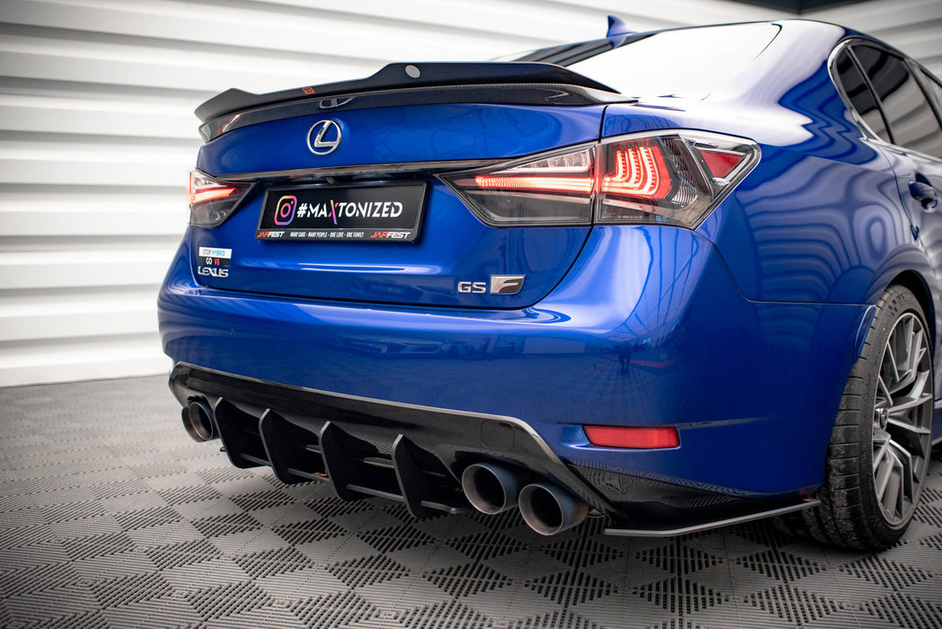 Maxton Design Street Pro Rear Diffuser Lexus GS F Mk4 Facelift