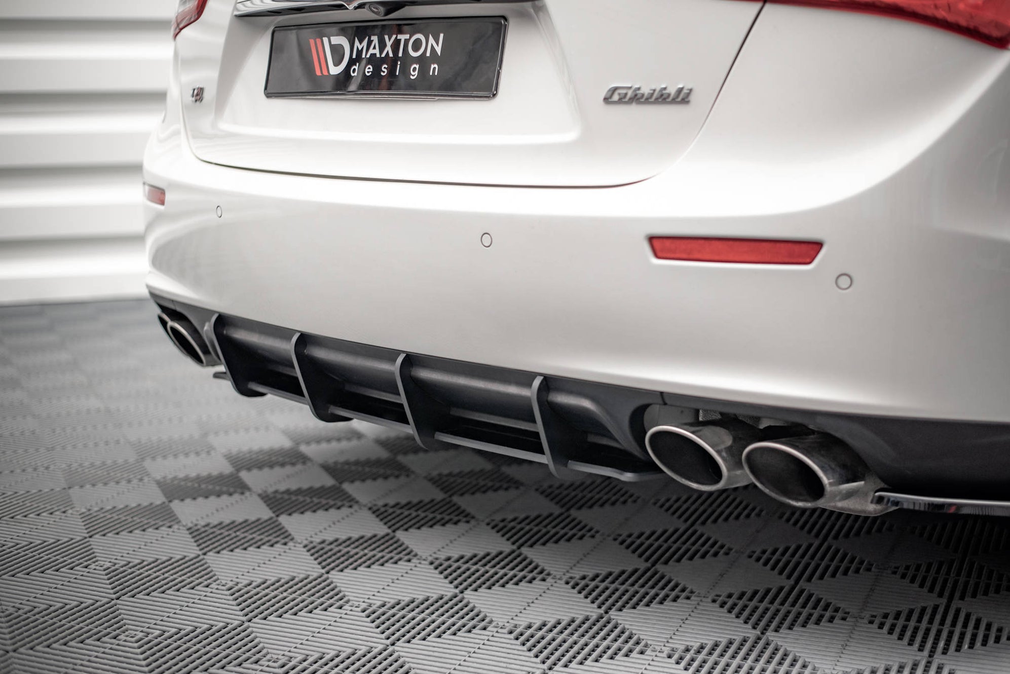 Maxton Design Street Pro Rear Diffuser Maserati Ghibli Mk3 — Maxton ...