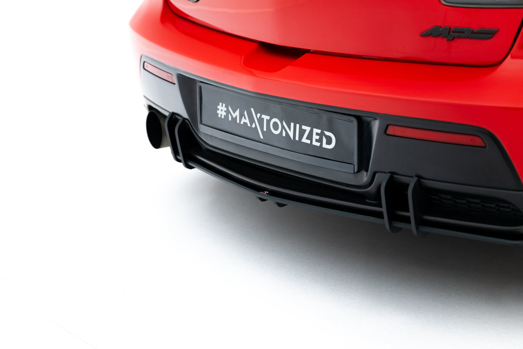 Maxton Design Street Pro Rear Diffuser Mazda 3 MPS Mk1 EU Version