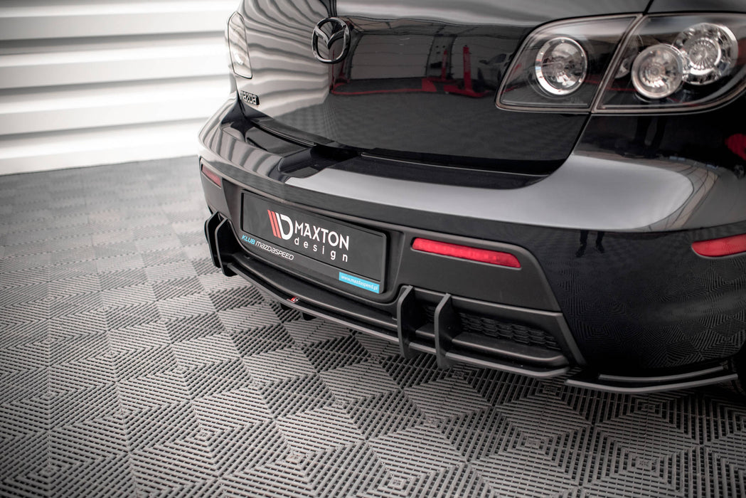 Maxton Design Street Pro Rear Diffuser Mazda 3 MPS Mk1 US-Spec Version