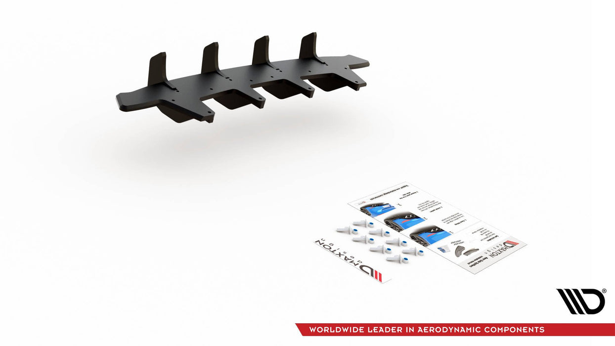 Maxton Design Street Pro Rear Diffuser Mercedes-AMG C43 Coupe C205