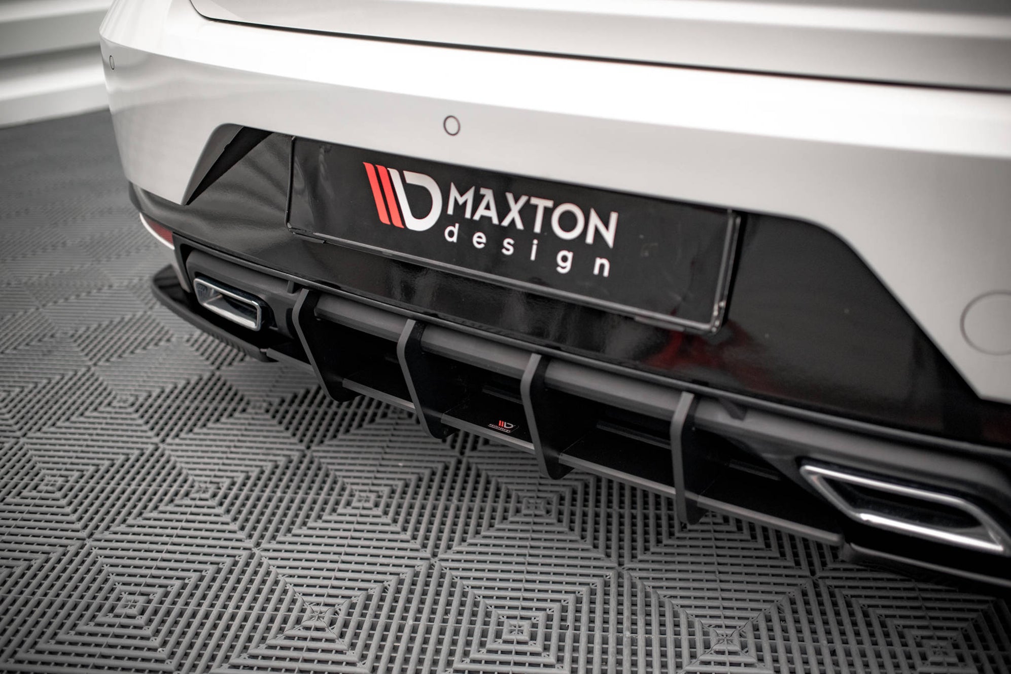 Maxton Design Street Pro Rear Diffuser Seat Ibiza FR/ Standard Mk5 ...
