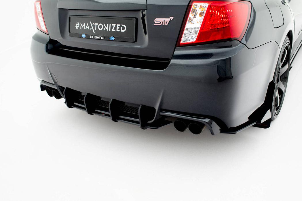 Maxton Design Street Pro Rear Diffuser Subaru Impreza WRX STI Mk3 Facelift