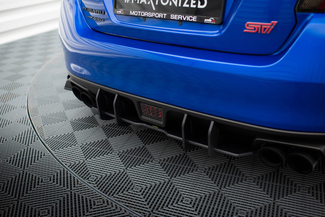 Maxton Design Street Pro Rear Diffuser Subaru WRX STI Mk1
