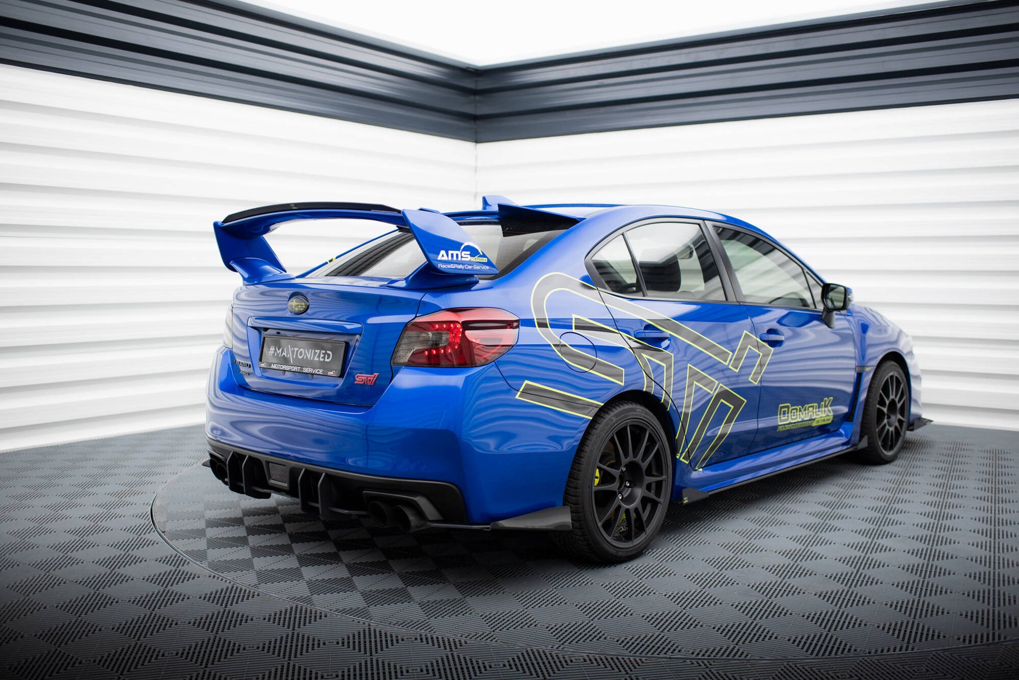 Maxton Design Street Pro Rear Diffuser Subaru WRX STI Mk1 — Maxton ...