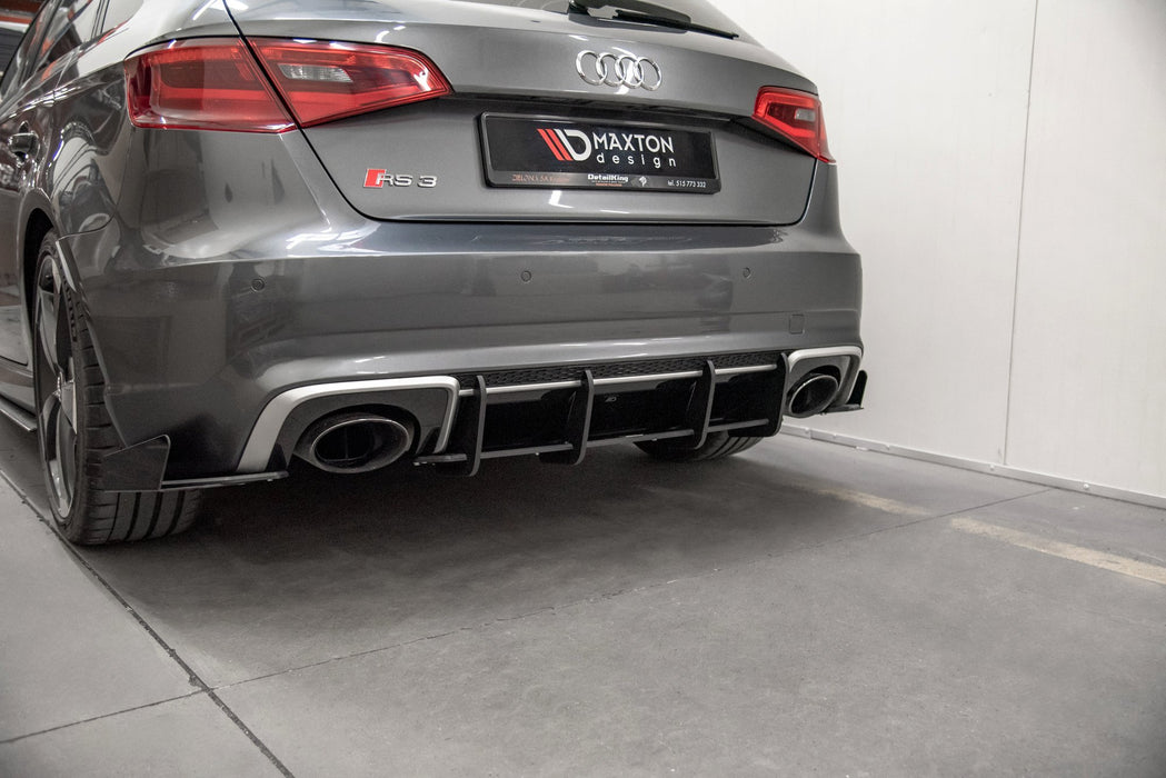 Maxton Design Street Pro Rear Diffuser V.1 Audi RS3 8V Sportback
