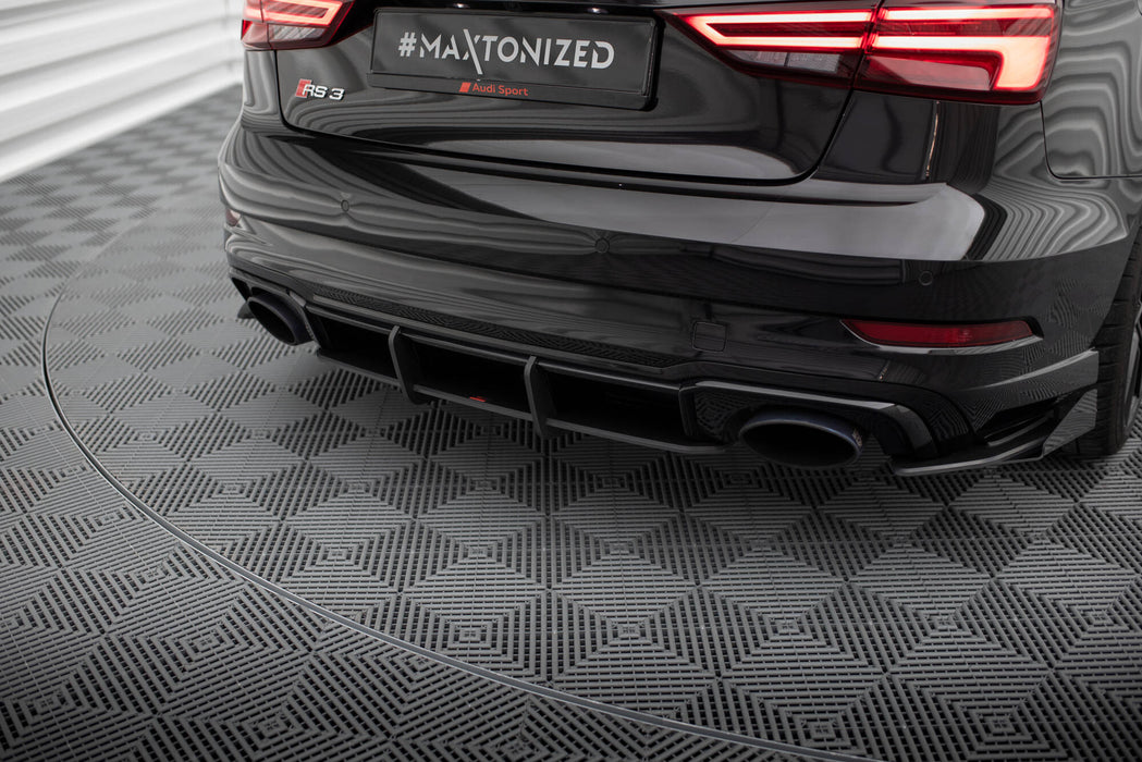 Maxton Design Street Pro Rear Diffuser V.1 Audi RS3 Sedan 8V Facelift