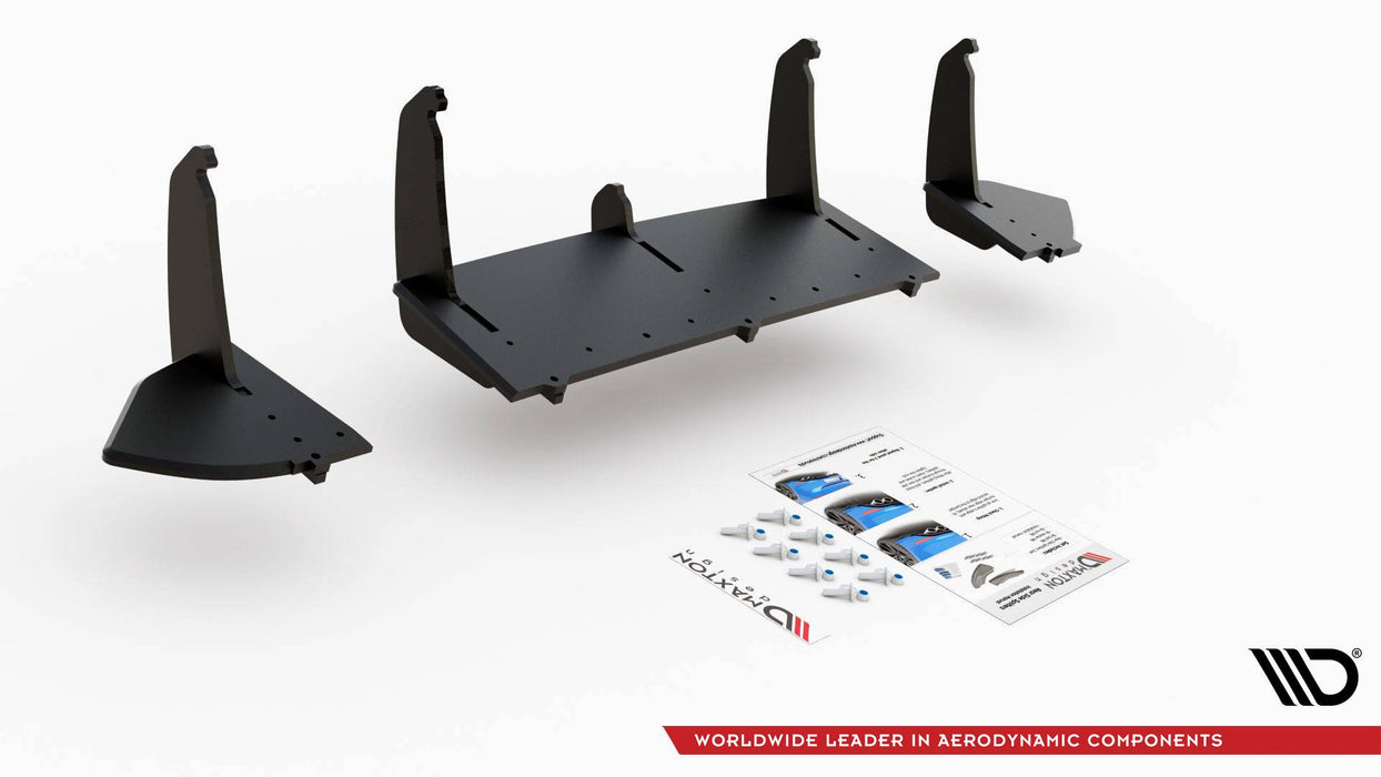 Maxton Design Street Pro Rear Diffuser V.1 Ford Focus RS Mk3