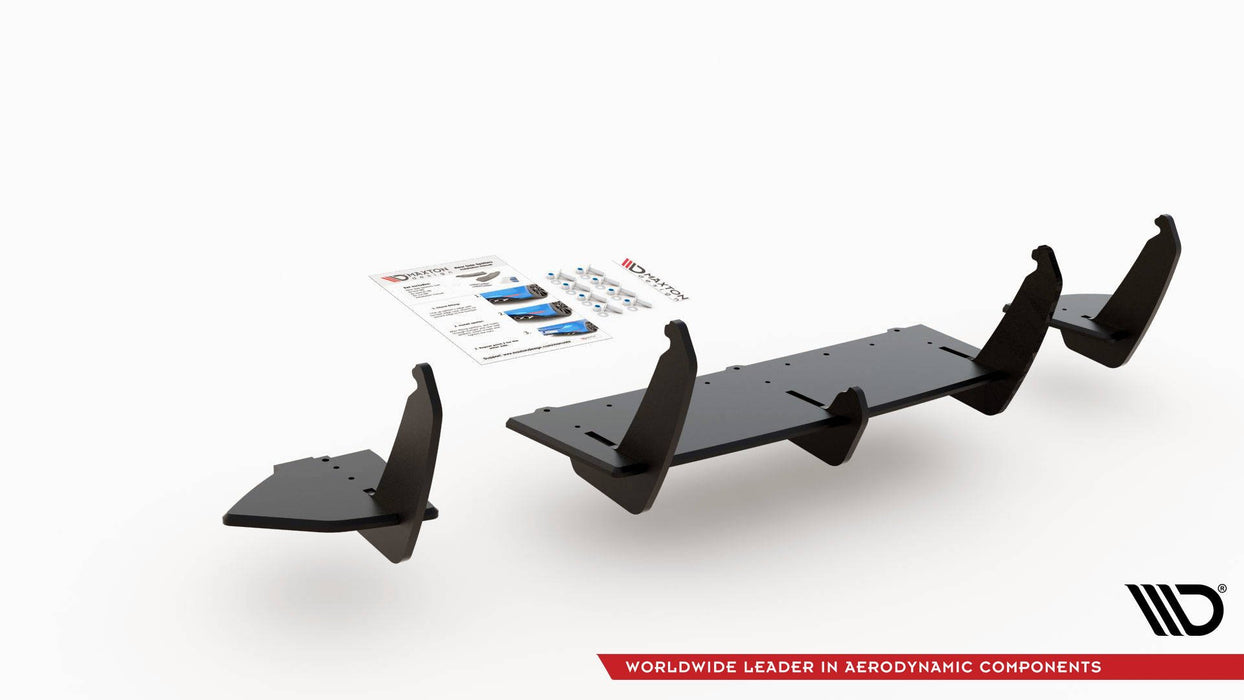 Maxton Design Street Pro Rear Diffuser V.1 Ford Focus RS Mk3