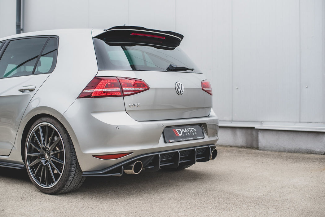 Maxton Design Street Pro Rear Diffuser V.1 VW Golf 7 GTI