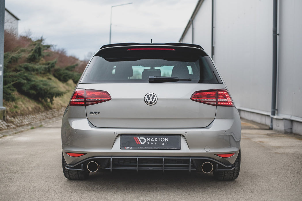 Maxton Design Street Pro Rear Diffuser V.1 VW Golf 7 GTI