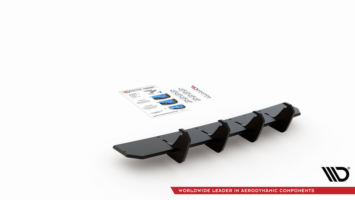 Maxton Design Street Pro Rear Diffuser V.1 Volkswagen Golf GTI Clubsport Mk8