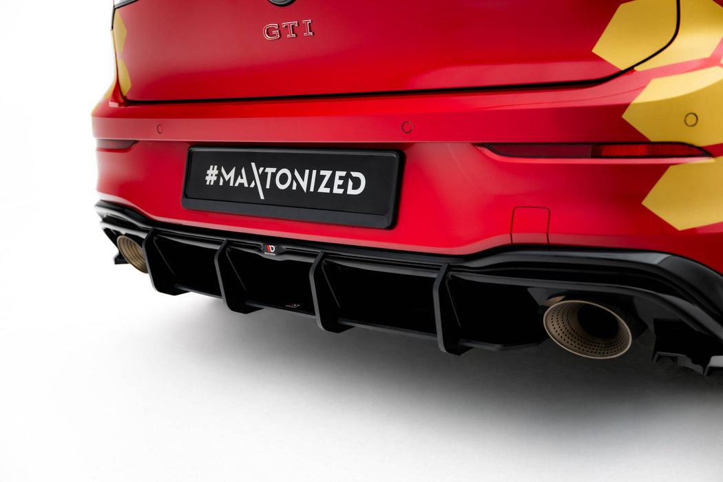 Maxton Design Street Pro Rear Diffuser V.1 Volkswagen Golf GTI Clubsport Mk8 Facelift