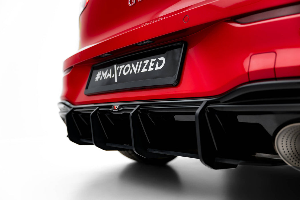 Maxton Design Street Pro Rear Diffuser V.1 Volkswagen Golf GTI Clubsport Mk8 Facelift