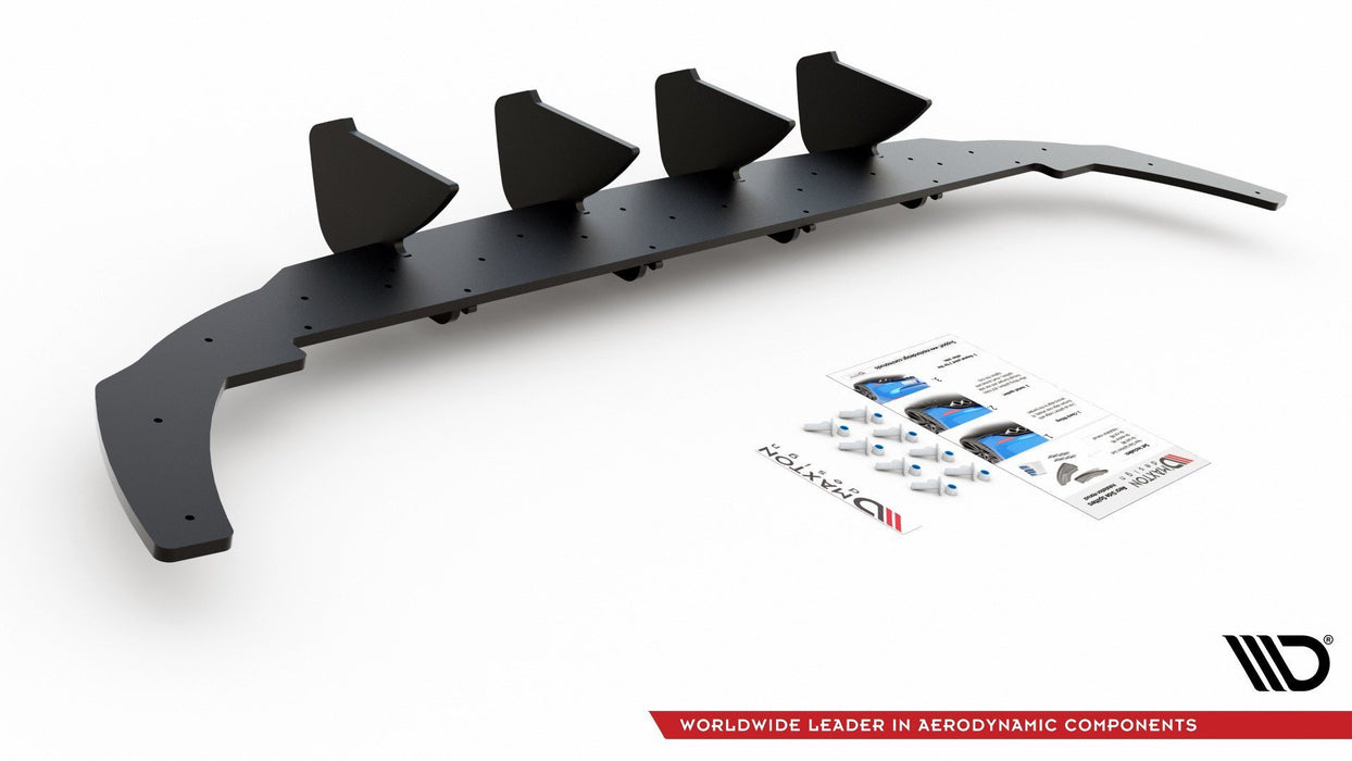 Maxton Design Street Pro Rear Diffuser V.1 Volkswagen Golf Mk8