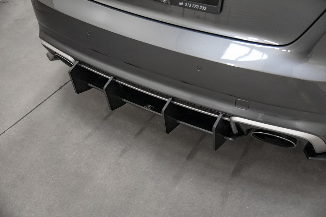 Maxton Design Street Pro Rear Diffuser V.2 Audi RS3 8V Sportback