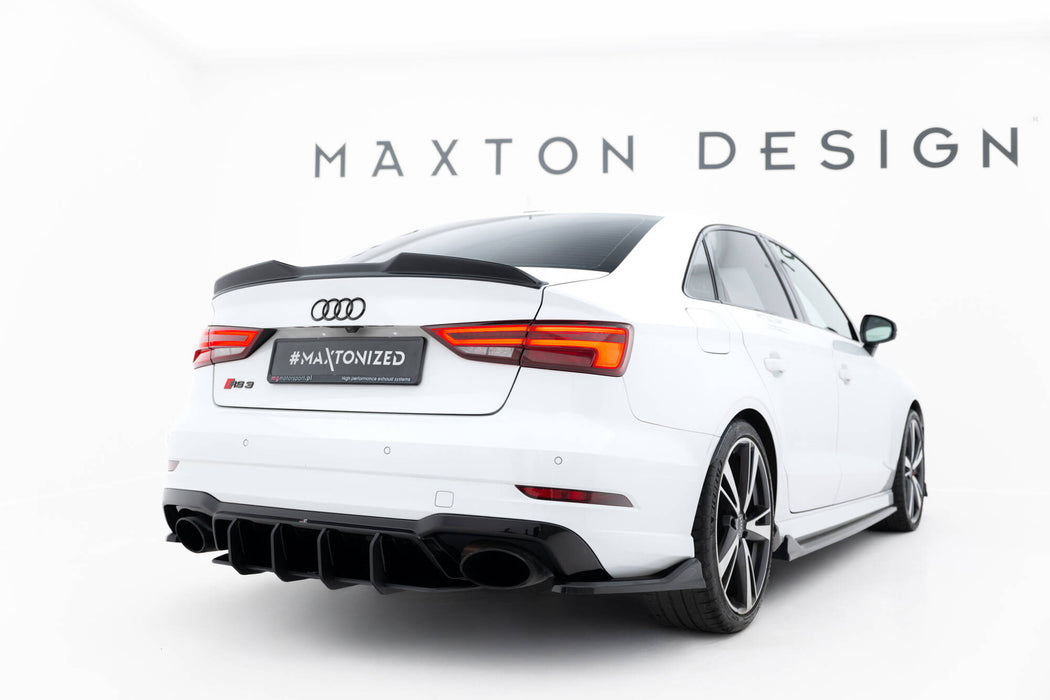 Maxton Design Street Pro Rear Diffuser V.2 Audi RS3 Sedan 8V Facelift