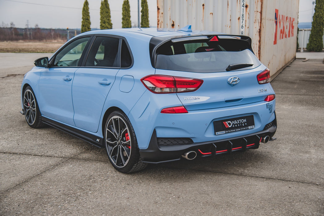 Maxton Design Street Pro Rear Diffuser V.2 Hyundai I30 N Mk3 Hatchback