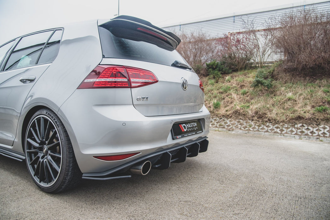 Maxton Design Street Pro Rear Diffuser V.2 VW Golf 7 GTI