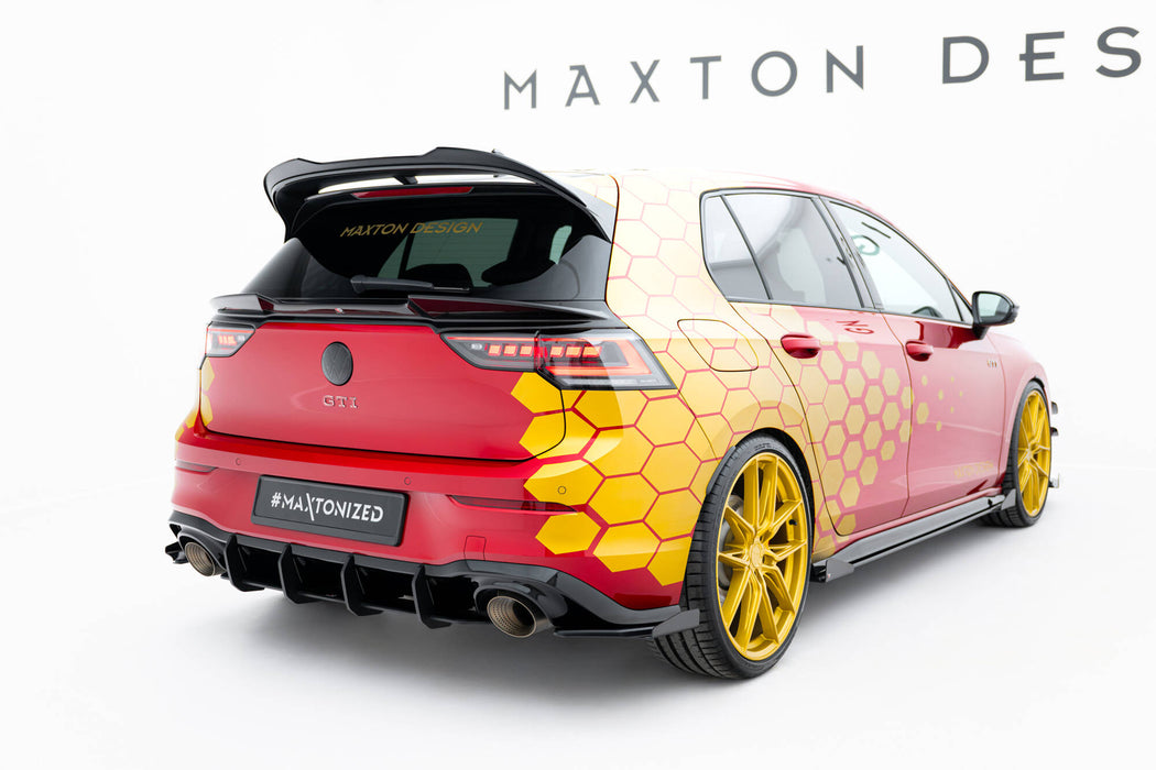 Maxton Design Street Pro Rear Diffuser V.2 Volkswagen Golf GTI Clubsport Mk8 Facelift