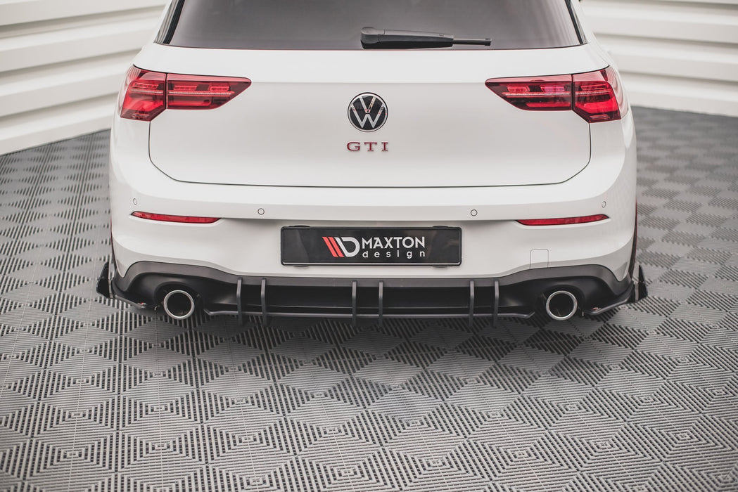 Maxton Design Street Pro Rear Diffuser V.2 Volkswagen Golf GTI Mk8