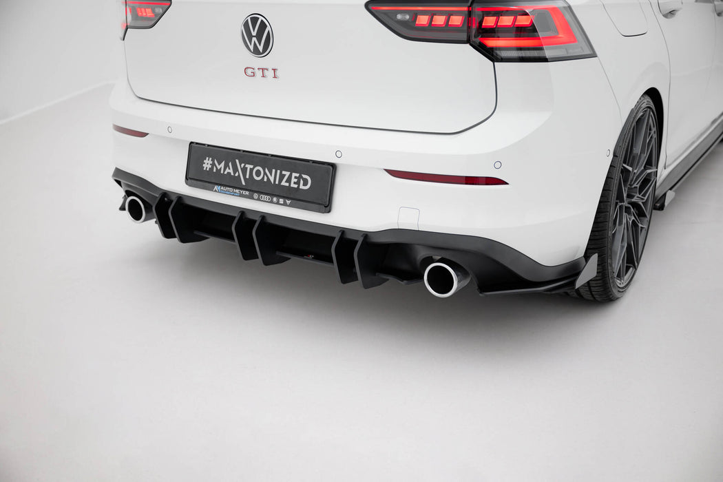 Maxton Design Street Pro Rear Diffuser V.2 Volkswagen Golf GTI Mk8