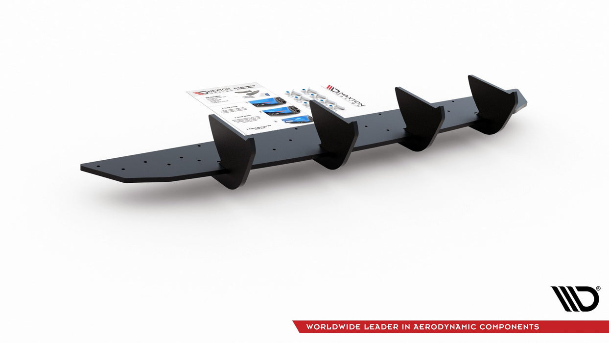 Maxton Design Street Pro Rear Diffuser V.2 Volkswagen Golf Mk8
