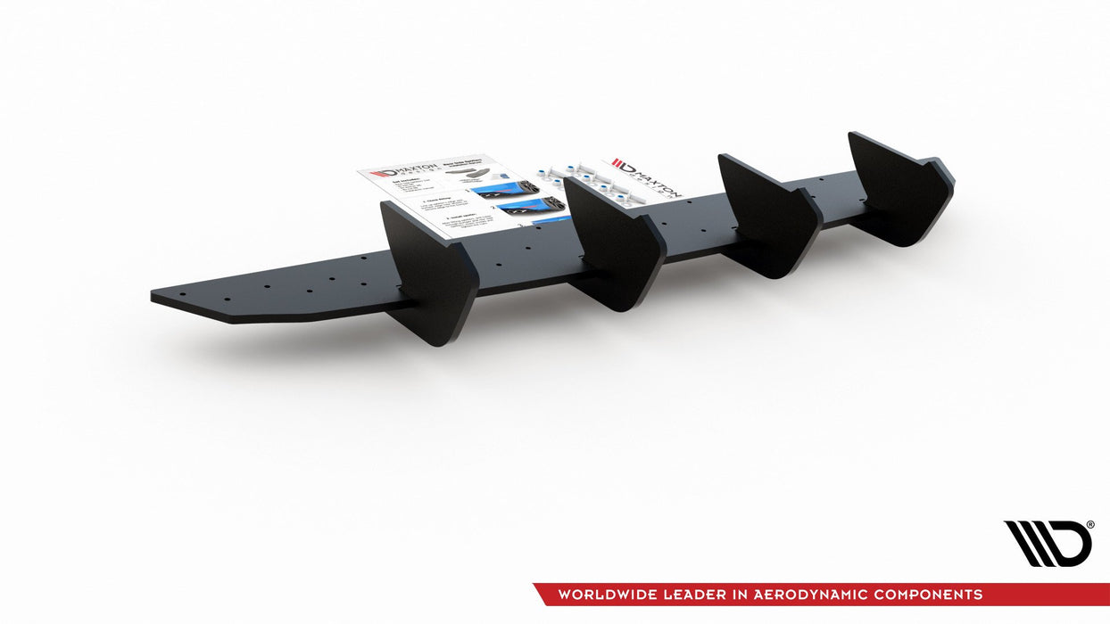 Maxton Design Street Pro Rear Diffuser V.2 Volkswagen Golf Mk8