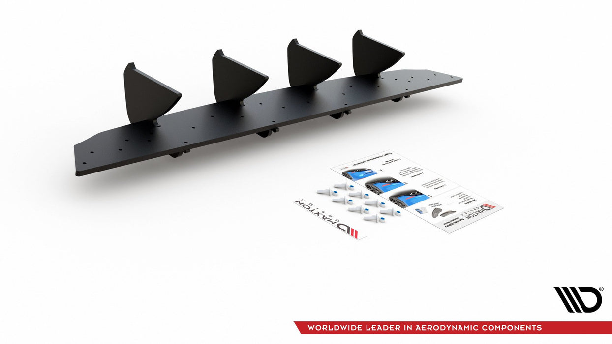Maxton Design Street Pro Rear Diffuser V.2 Volkswagen Golf Mk8
