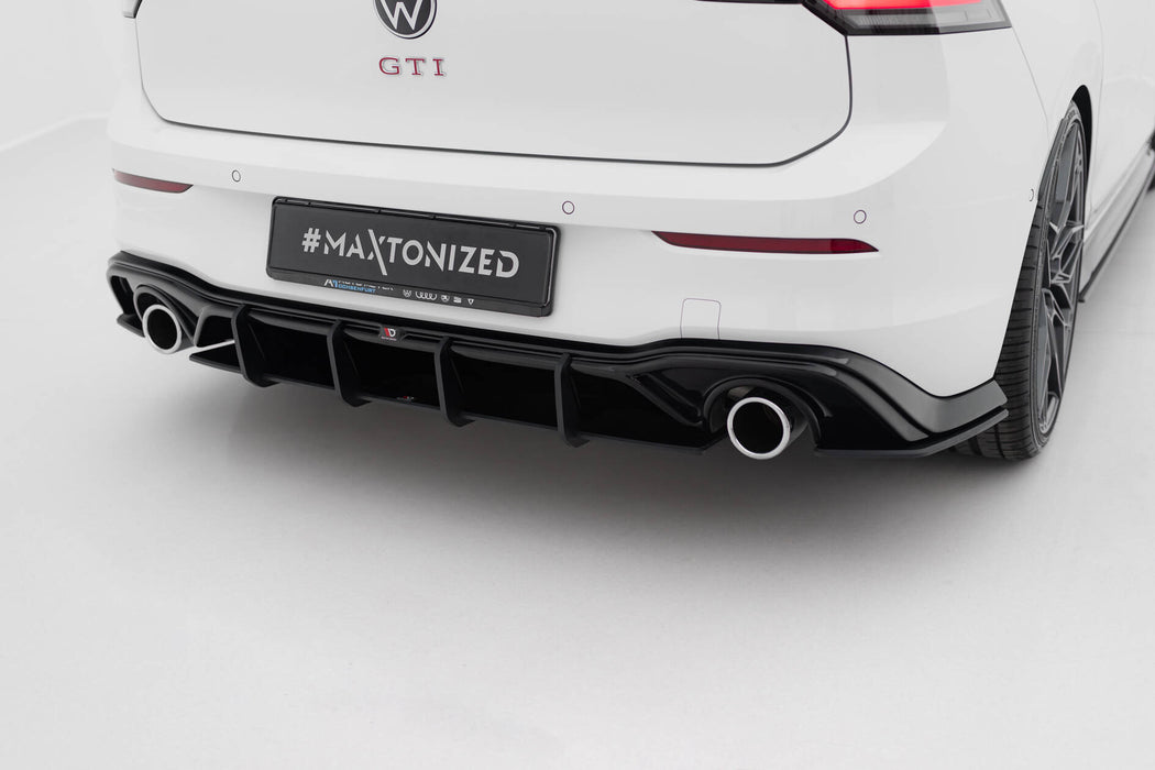 Maxton Design Street Pro Rear Diffuser V.3 Volkswagen Golf GTI Mk8