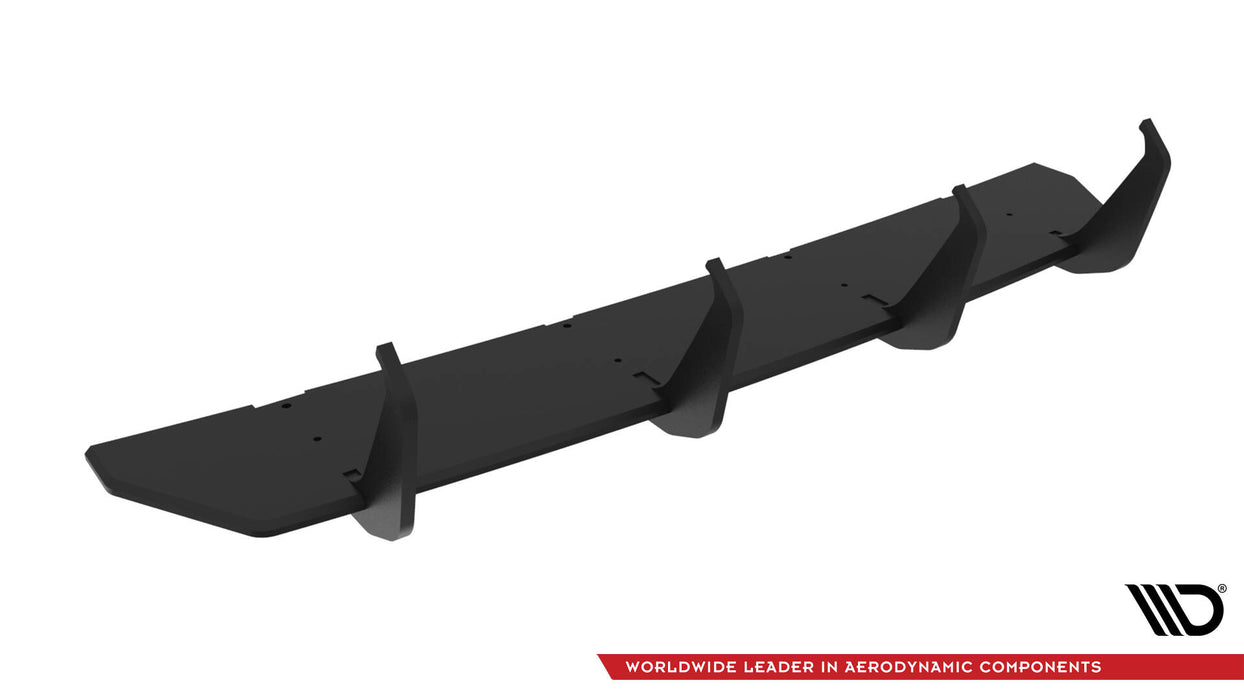 Maxton Design Street Pro Rear Diffuser V.4 Volkswagen Golf GTI Mk8