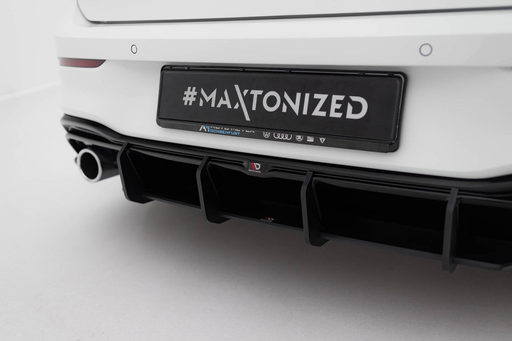 Maxton Design Street Pro Rear Diffuser V.4 Volkswagen Golf GTI Mk8